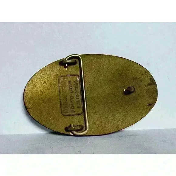 CANDELARIA PARTNERS MINE Solid Brass Metal Belt Buckle Dynabuckle - Picture 4 of 6
